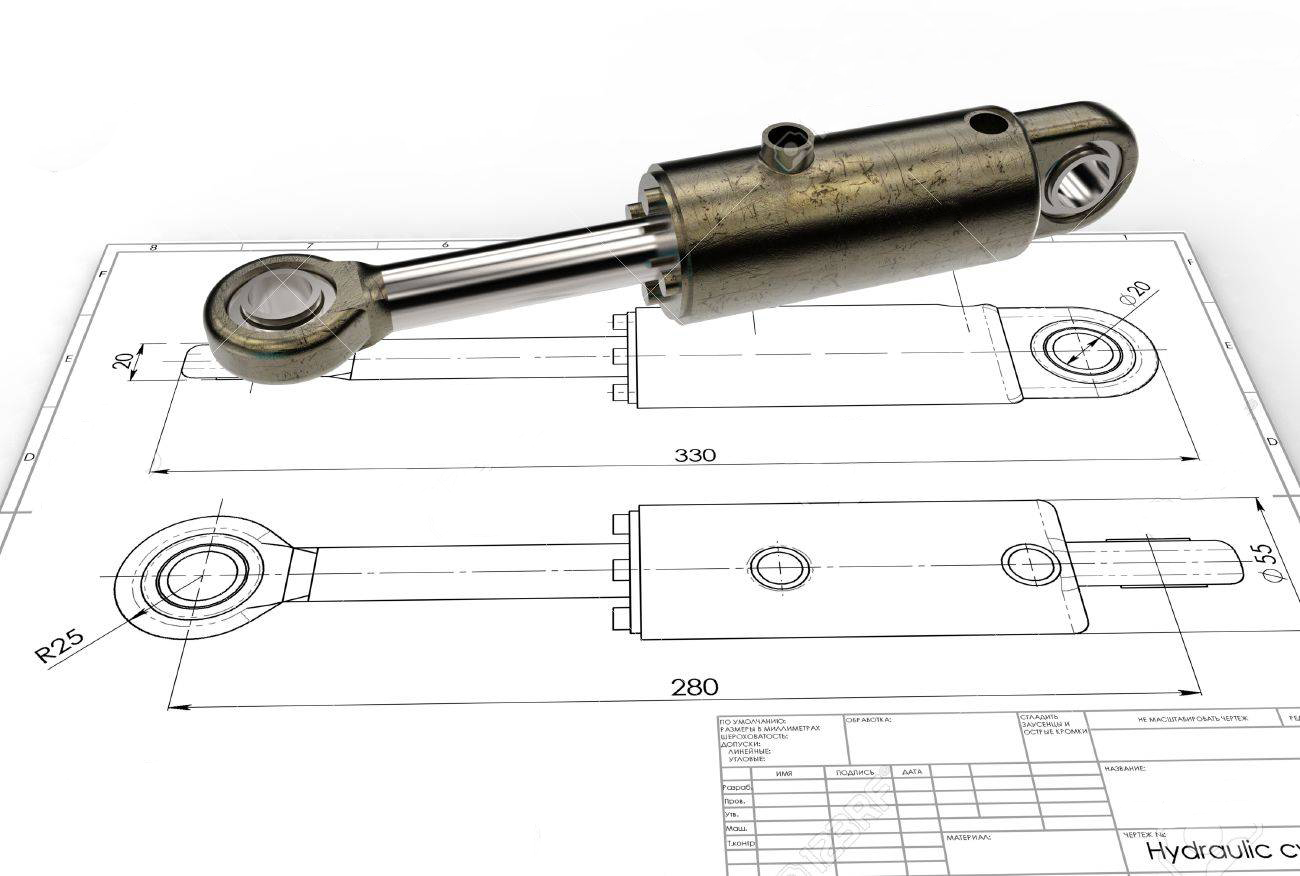 Hydraulic Cylinder Design Drawings